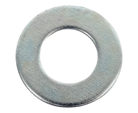 Шайба М8 плоская, оцинкованная; упак. кг, фото 