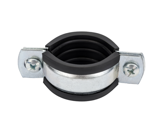 Хомут трубный 1/4" (11-15мм), гайка М8, фото , изображение 2