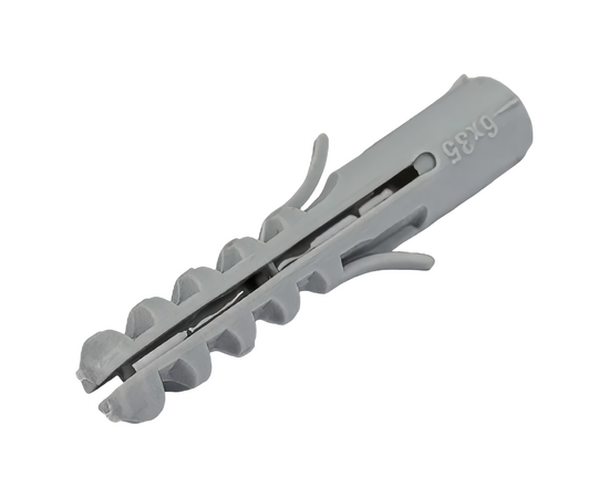 Дюбель распорный 6x35 (тип S-полипропилен, 1000шт./ упак.), фото , изображение 2