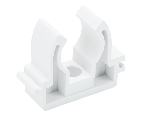 Опора 32/34мм Valfex без защелки белая, фото 