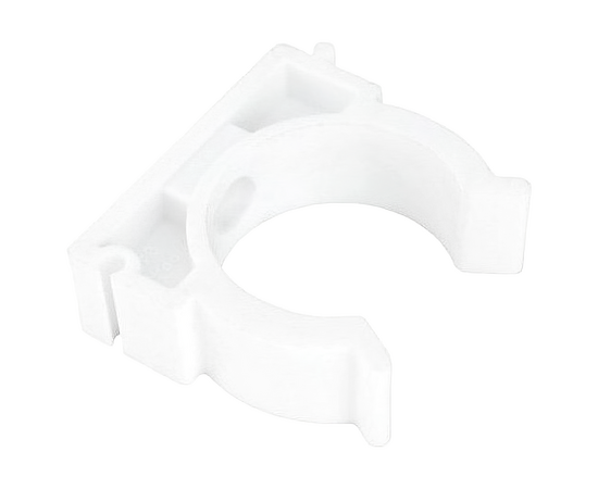 Опора 32/34мм Valfex без защелки белая, фото , изображение 2