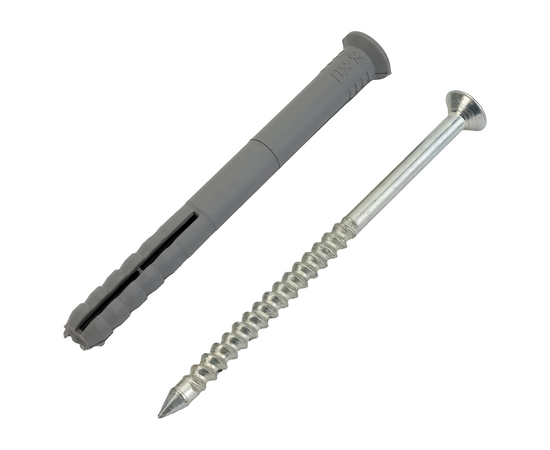 Дюбель гвоздевой 8x80 (потай, 50шт./ упак.), фото , изображение 2
