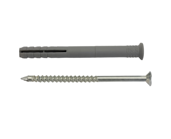 Дюбель гвоздевой 8x80 (потай, 50шт./ упак.), фото , изображение 3