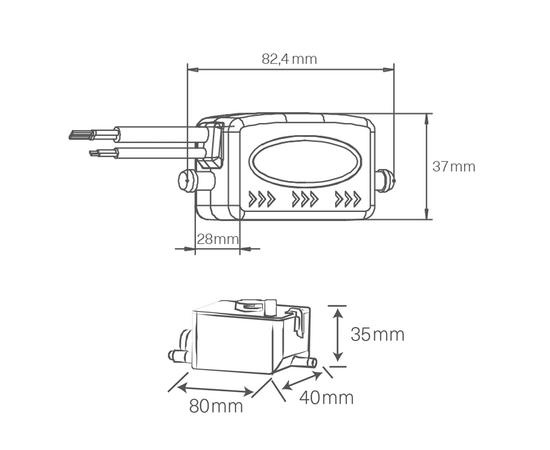 Помпа дренажная FeRRUM F15 (проточная, 15 л/ч, 19 Дб), фото , изображение 3