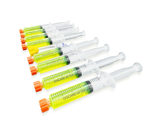 UV добавка для определения утечек фреона BAVIS UVL 8 x 7,5мл с адаптером 1/4" (8 доз по 7,5мл), фото , изображение 3