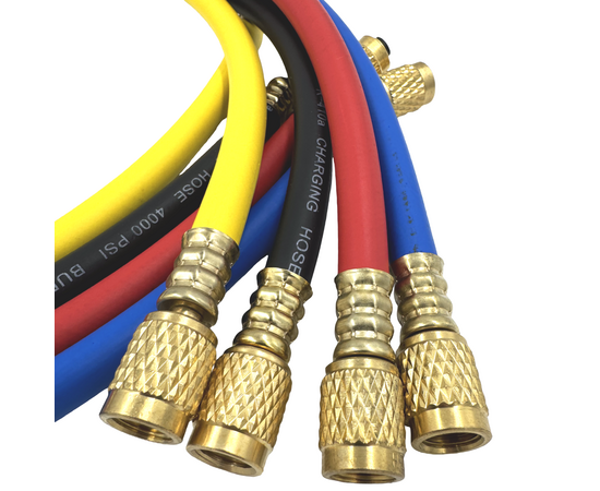 Манометрический коллектор DSZH CT-436G (R12/22/134/404, 4-х вентильный; манометры 68мм, алюминиевый корпус со смотровым стеклом), фото , изображение 9