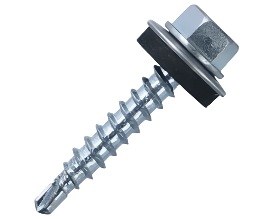 Саморез кровельный по дереву 4,8 х 38мм (цинк), фото , изображение 2