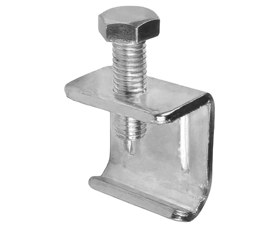 Скоба для стяжки фланцев воздуховодов М8, сталь 3мм, фото 