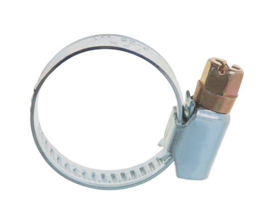 Хомут червячный металлический 1" (16-25мм), фото , изображение 2