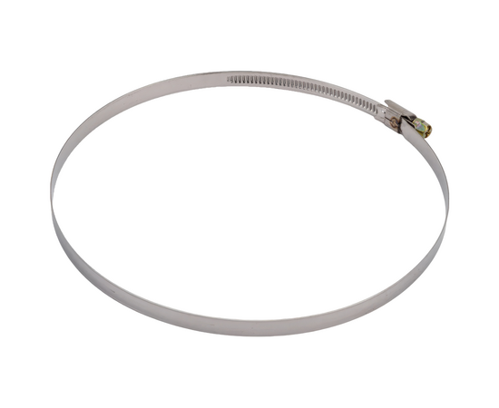 Хомут червячный металлический  6 1/4" (140-160мм), фото , изображение 2