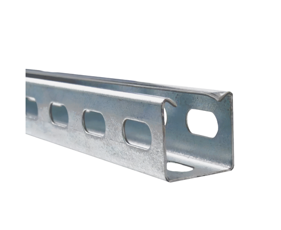 Траверса монтажная 38 мм х 40 мм х 3 м (профиль C-образный) толщина 2 мм, фото 