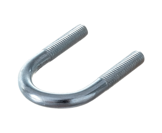 Скоба U - образная (цинк) 1 " (26-34мм) М8, фото , изображение 2