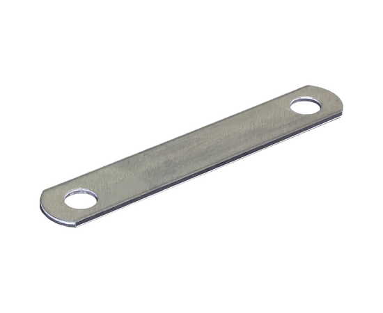 Пластина для скобы U - образной (цинк) 2 " М10, фото 