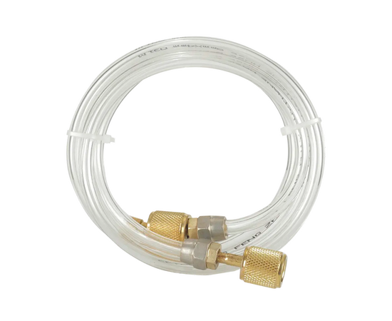 Ручной насос для заправки холодильного масла WIPCOOL R1 (до 10Bar, шланг 1/4 SAE 1,5м), фото , изображение 3