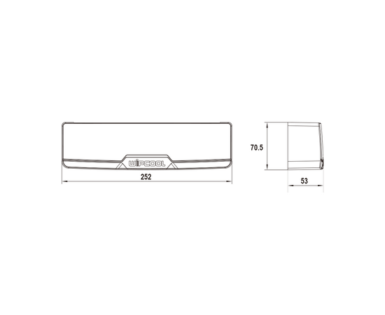 Дренажная помпа WIPCOOL P20, накопительная, 20 л/ч, 19 Дб, емкость 80мл, фото , изображение 6