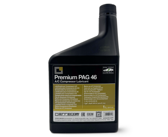 Масло синтетическое ERRECOM PAG 46 1L, фото 