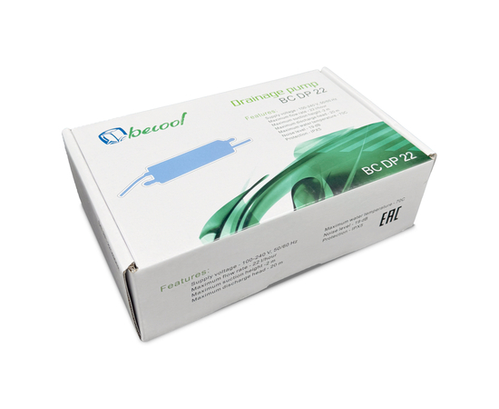Помпа дренажная Becool BC-DP-22 (проточная, 22л/ч; 19Дб), фото , изображение 13