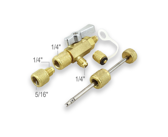 Вентиль для замены золотников под давлением Super Stars ST-VA1  1/4" и 5/16" SAE, фото , изображение 2