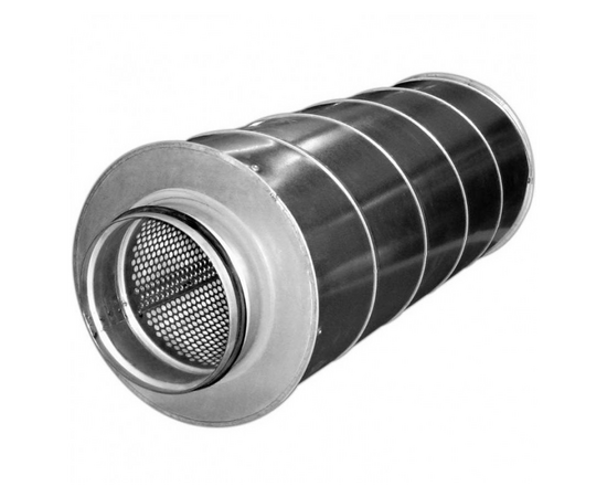 ZSA 200/900 Шумоглушитель для круглых воздуховодов, фото , изображение 2