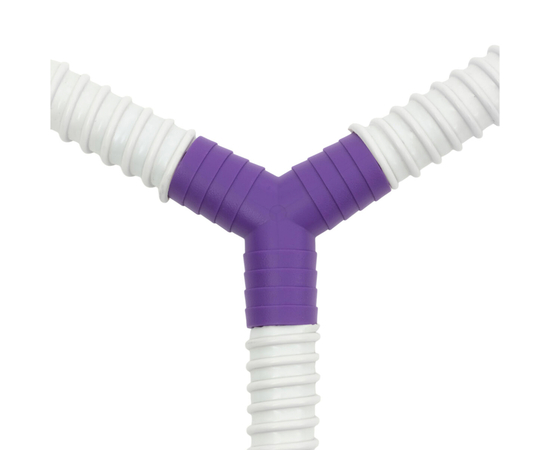 Тройник дренажный PROFcool Ø16-20/16-20/16-20мм Y образный (фиолетовый), фото , изображение 6