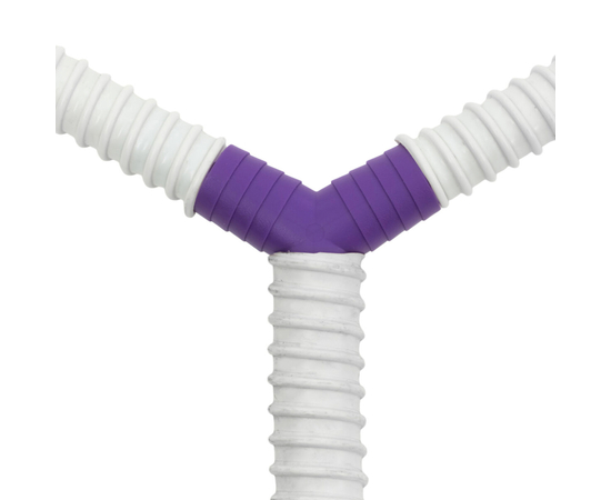 Тройник дренажный PROFcool Ø16-20/16-20/16-20мм Y образный (фиолетовый), фото , изображение 7