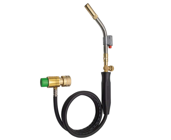 Горелка для MAPP газа WIPCOOL HT-2 со шлангом (пьезоподжиг), фото 