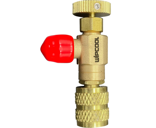 Вентиль WIPCOOL MCV-1 с нажимом на ниппель, SAE 5/16" х 5/16", фото 