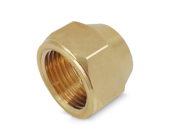 Гайка для трубы 5/8'', латунь, фото , изображение 2