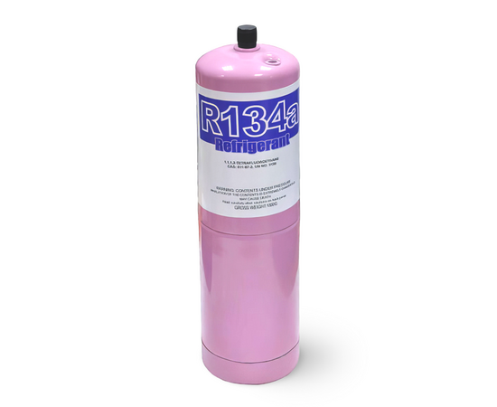 Фреон R134A, баллон 0,85 кг с клапаном, фото 