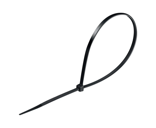 Хомут нейлоновый 3.6мм х 250мм, ЧЕРНЫЙ, упаковка 100шт., фото 