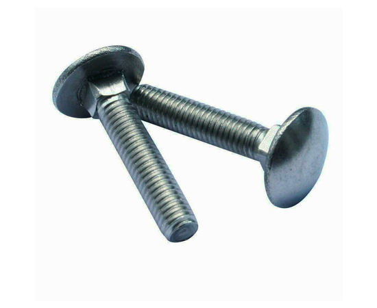 Болт мебельный М8х30  (DIN 603; оцинкованные; упак. кг), фото 