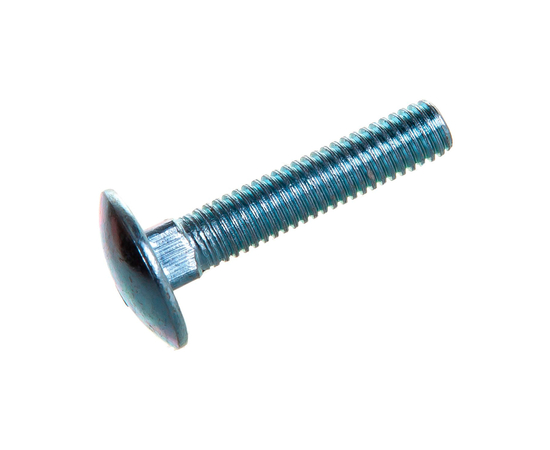Болт мебельный М8х30  (DIN 603; оцинкованные; упак. кг), фото , изображение 2