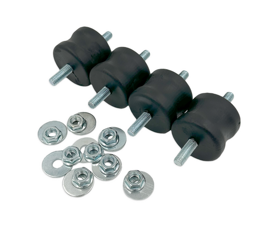 Антивибрационные опоры AVP 60B (4 шт, до 60кг на комплект, черные), фото , изображение 2