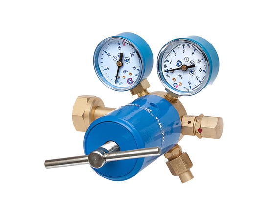 Редуктор высокого давления РК-70 с переходником 1/4 под азот, фото 