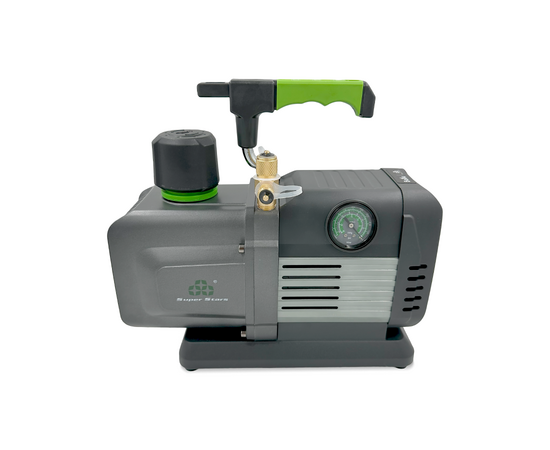 Вакуумный насос Ballu Super Stars ST-4BM (2ст., 127 л/мин, 0.2 Па, 5.3 кг, вакуумметр, соленоидный вентиль), фото , изображение 2