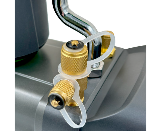 Вакуумный насос Ballu Super Stars ST-8BM (2ст., 241 л/мин, 0.2 Па, 11 кг, вакуумметр, соленоидный вентиль), фото , изображение 6