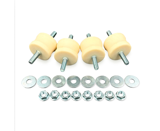 Антивибрационные опоры AV 40W (4 шт, до 40кг на комплект, белые), фото , изображение 3