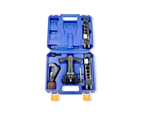 Вальцовка эксцентриковая с реверсом DSZH WK-806N-L (1/4"-3/4"; 6-19мм; с труборезом WK-274S и риммером CT-207 в кейсе), фото , изображение 13