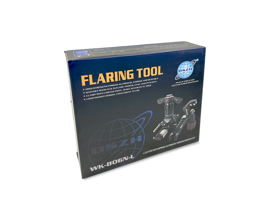 Вальцовка эксцентриковая с реверсом DSZH WK-806N-L (1/4"-3/4"; 6-19мм; с труборезом WK-274S и риммером CT-207 в кейсе), фото , изображение 15