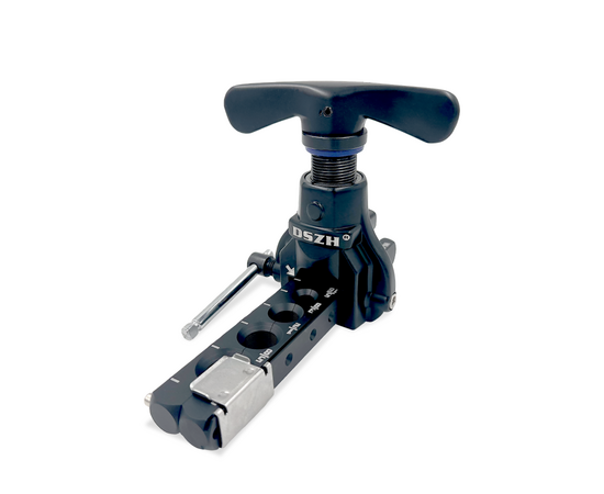 Вальцовка эксцентриковая DSZH WK-806S-A (1/4" - 3/4"; облегченная, с ограничителем подачи трубы), фото , изображение 2