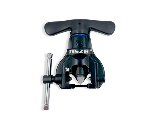 Вальцовка эксцентриковая DSZH WK-806S-A (1/4" - 3/4"; облегченная, с ограничителем подачи трубы), фото , изображение 5