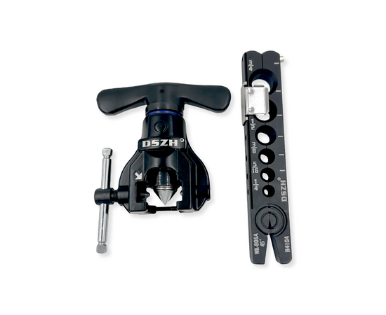 Вальцовка эксцентриковая DSZH WK-806S-A (1/4" - 3/4"; облегченная, с ограничителем подачи трубы), фото , изображение 9