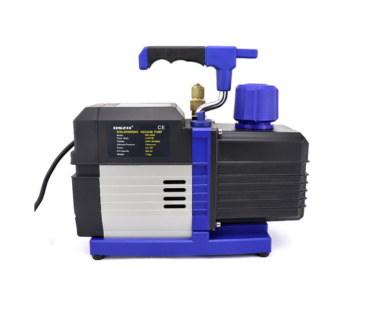 Вакуумный насос DSZH WK - 4BM (2ст., 127 л/мин, 2 Па, 7 кг, вакуумметр), фото , изображение 4