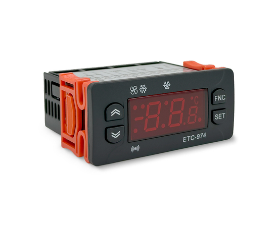 Контроллер BAVIS ETC-974 охлаждение, разморозка, вентилятор, сигнализация, в к-те 2 датчика NTC, фото 