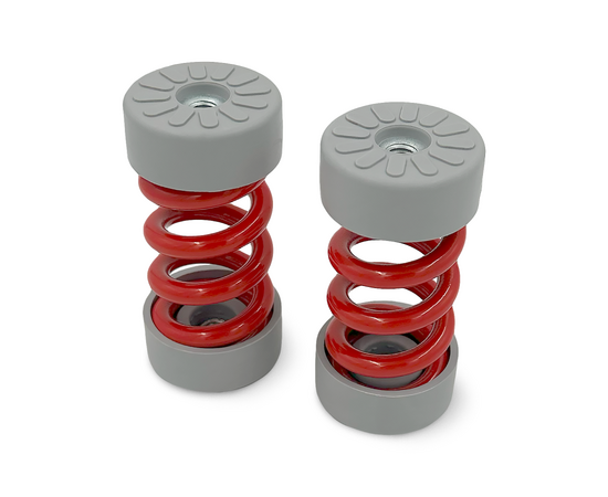 Антивибрационные опоры RF-MMH83-160 (2 шт, до 160 кг, красные), фото , изображение 2