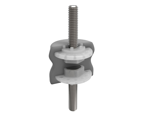 Антивибрационные опоры PROFcool VS-2W35 (4 шт, до 35кг, серые), фото , изображение 5