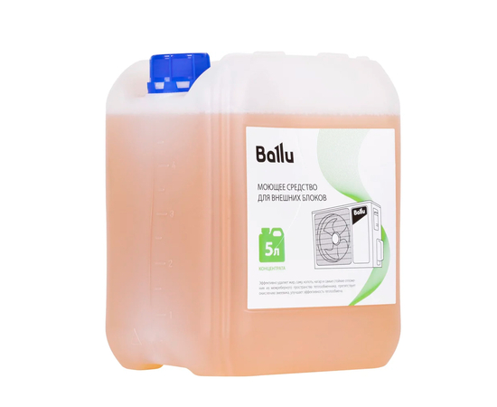 Средство моющее Ballu для внешних блоков, концентрат 5 л., фото , изображение 4