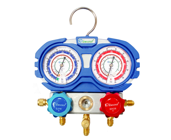 Манометрическая станция Becool BC-PM2 (R22/32/407/410; 2-х вентильная), фото 