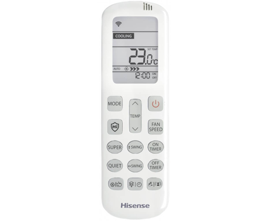 Hisense AS-07UW4RYRKB00 инверторная сплит-система настенного типа (Zoom DC Inverter), фото , изображение 4