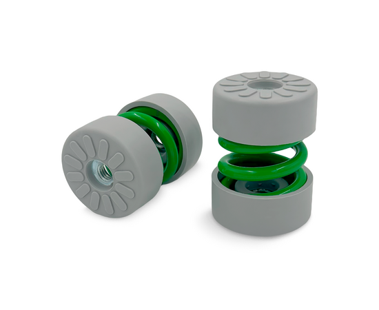 Антивибрационные опоры RF-MMH53-80 (2 шт, до 80 кг, зеленые), фото 